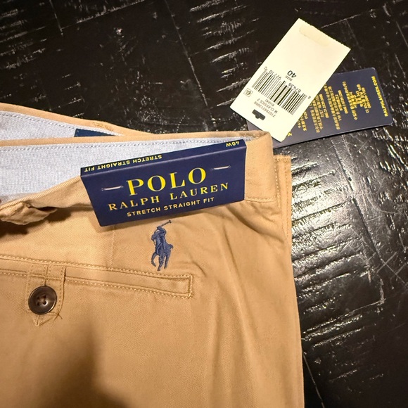 Polo Ralph Lauren Men's Khaki Shorts Stretch Straight Fit - Picture 4 of 5